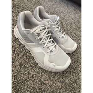 On Cloudrunner White Frost Womens Athletic Shoes Size 9